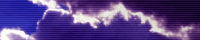 紫の空のバナー台