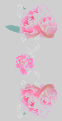 レトロ感のある薔薇（4パターン）
