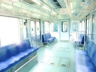 美しい花の画像 元の電車 車内 イラスト フリー