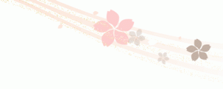 流れるような桜のイメージ（12パターン）