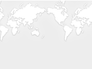 平面的な世界地図（2パターン）