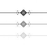菱形と十字のシンプルなライン（透過GIF）（4パターン）