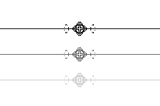 菱形と十字のシンプルなライン 透過gif 4パターン Neo Himeism