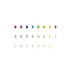 シンプルな三角形の矢印（透過GIF）（4パターン）