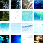 50*50ピクセルの水の写真（37個）